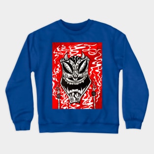 Devil Tiki Crewneck Sweatshirt